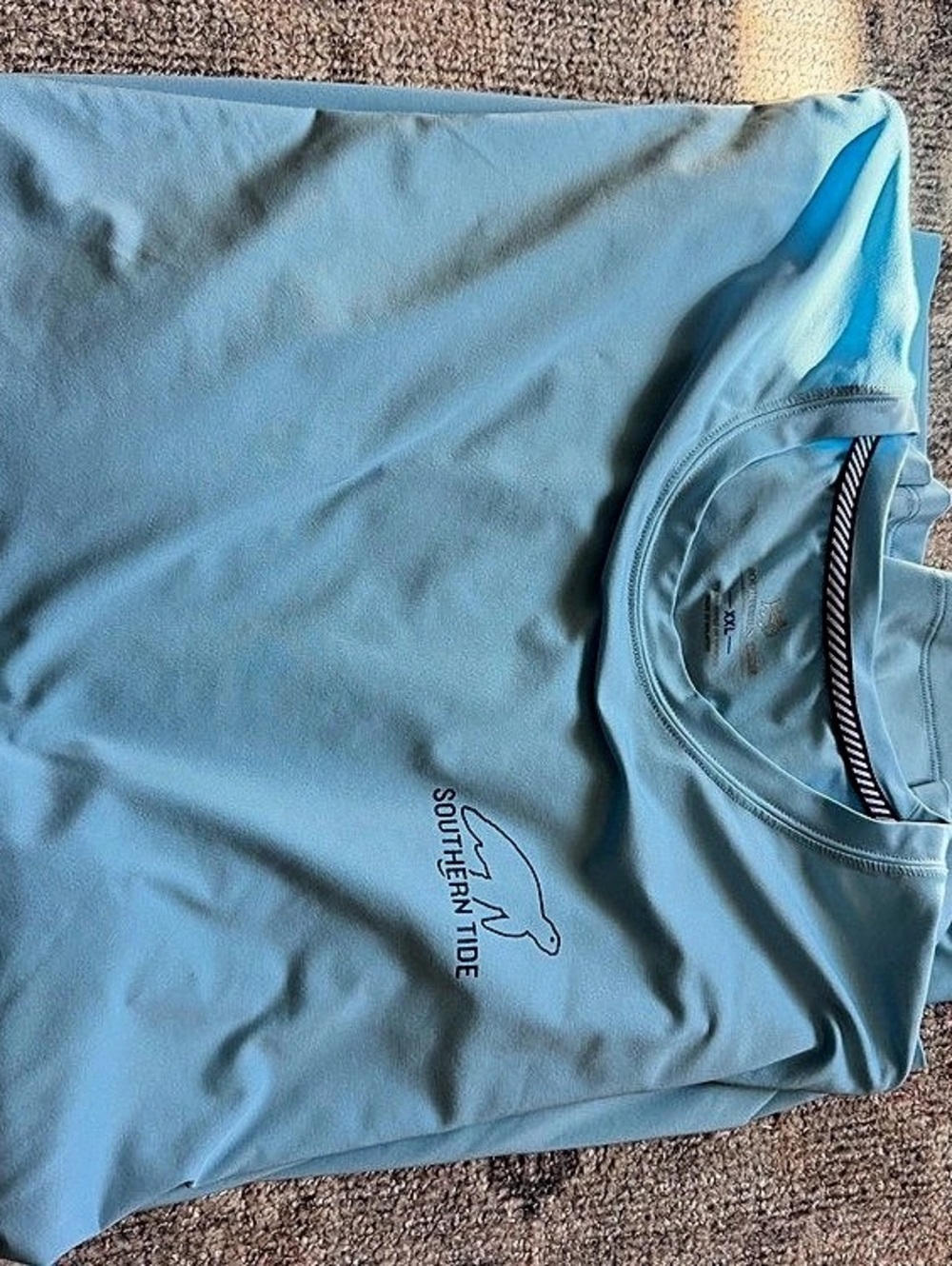 Southern Tide long Sleeve Tee in Blue